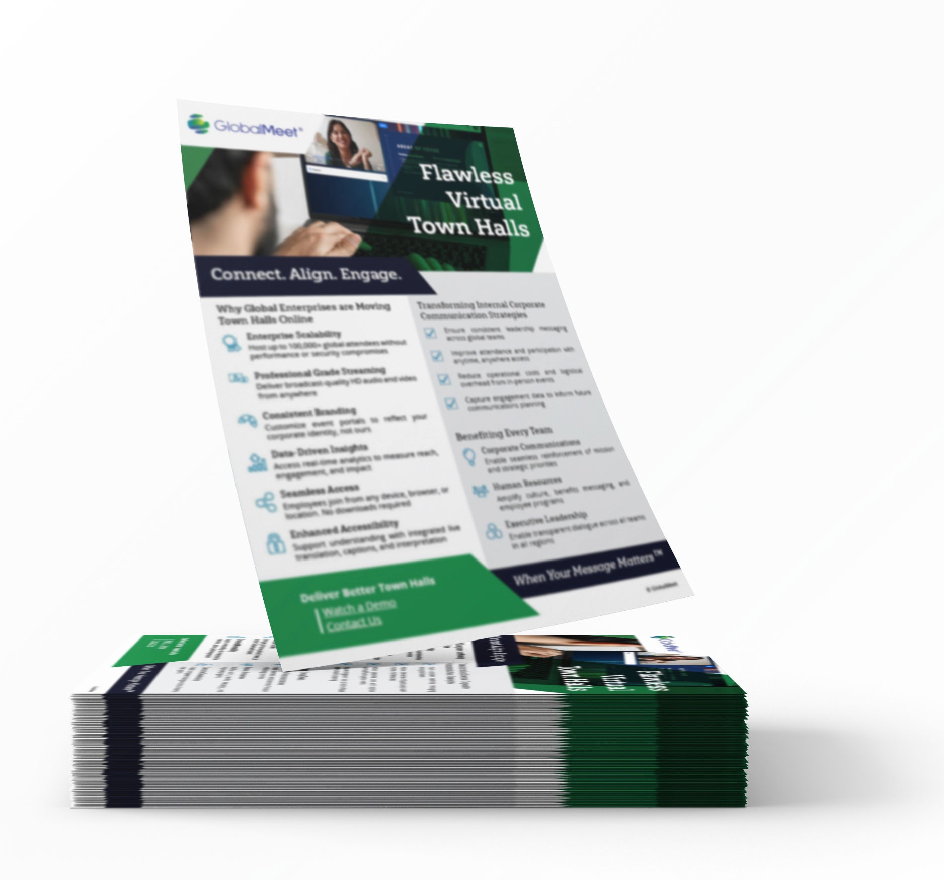 Virtual Town Hall Overview | GlobalMeet