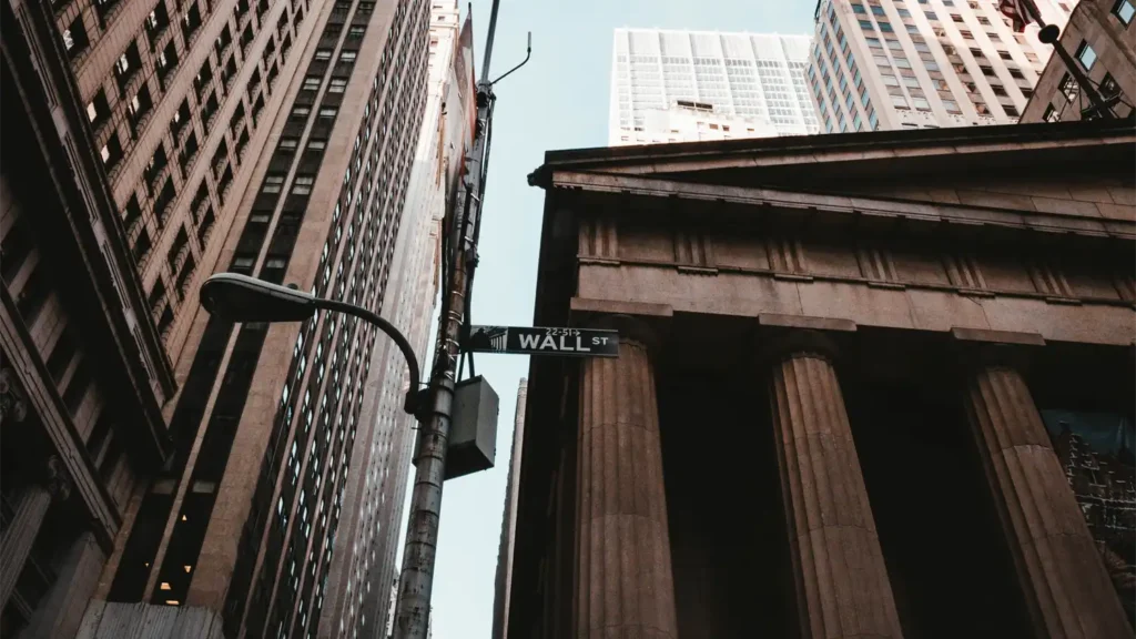 image of the Wall Street sign