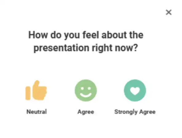 image showcasing globalmeet's viewer sentiment tracking