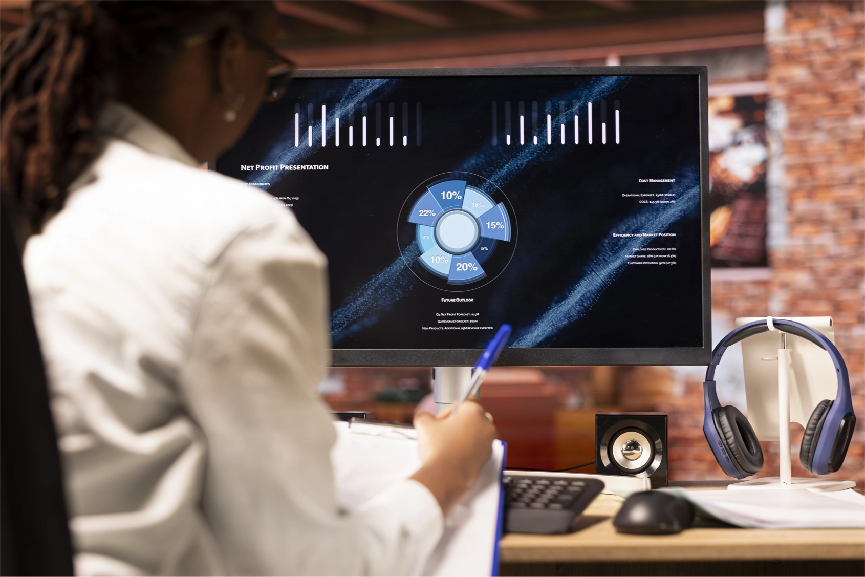 Cómo dar significado a los números mediante la visualización de datos en eventos financieros